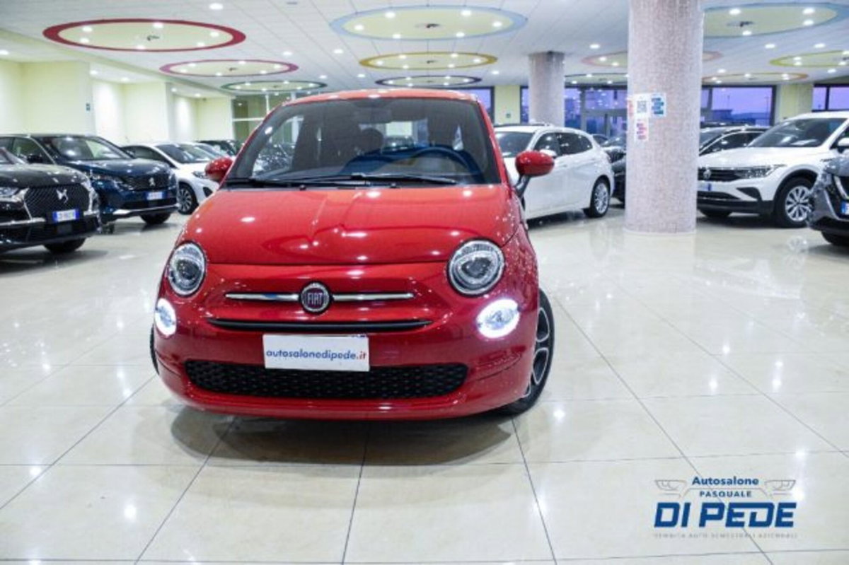 Fiat 500 1.0 Hybrid Red