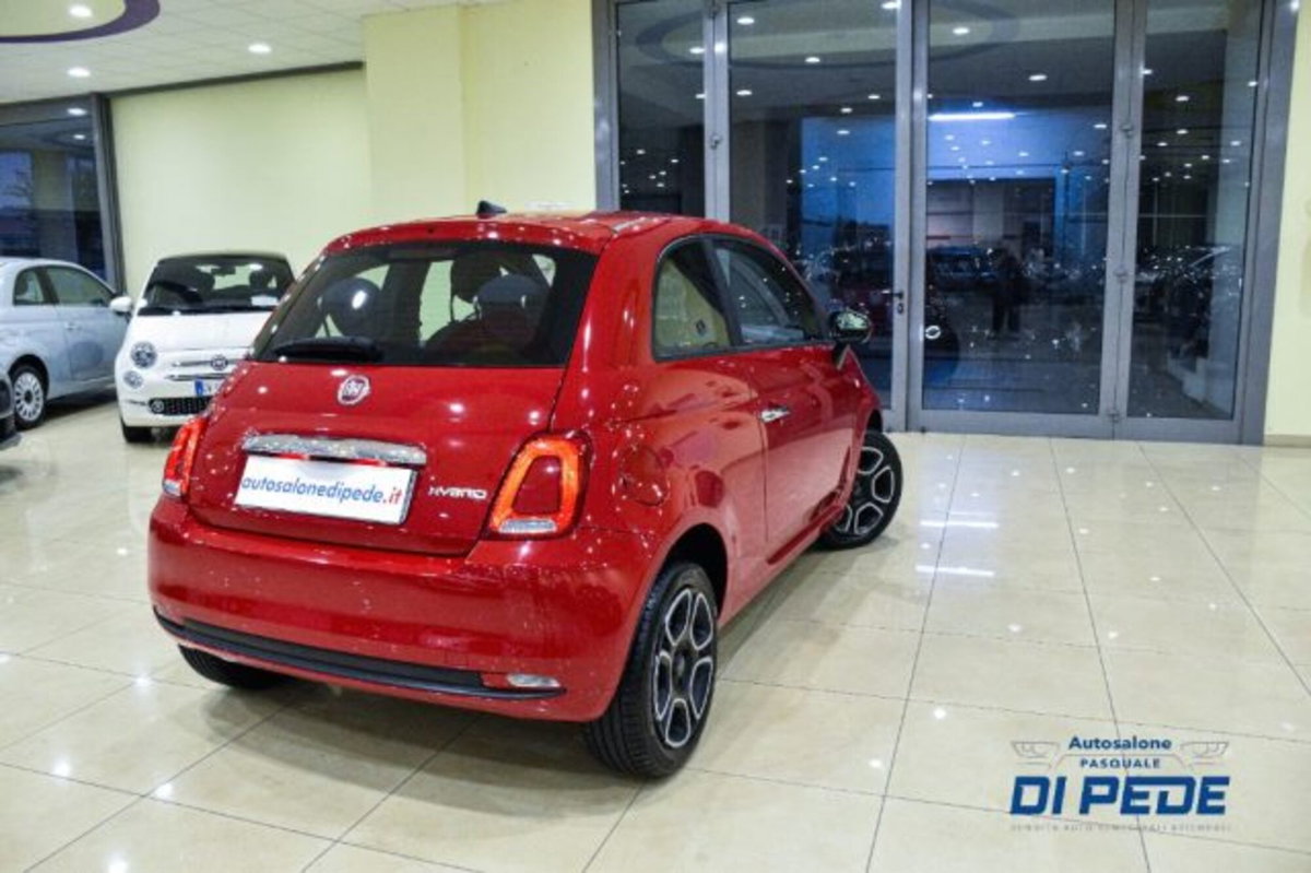 Fiat 500 1.0 Hybrid Red (4)