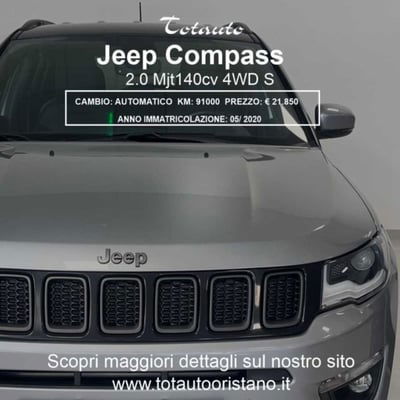 Jeep Compass 2.0 Multijet II aut. 4WD S usata