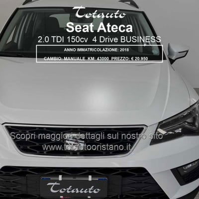 SEAT Ateca 2.0 TDI 4DRIVE Business usata