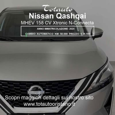 Nissan Qashqai 1.3 mhev N-Connecta 4wd 158cv xtronic usata