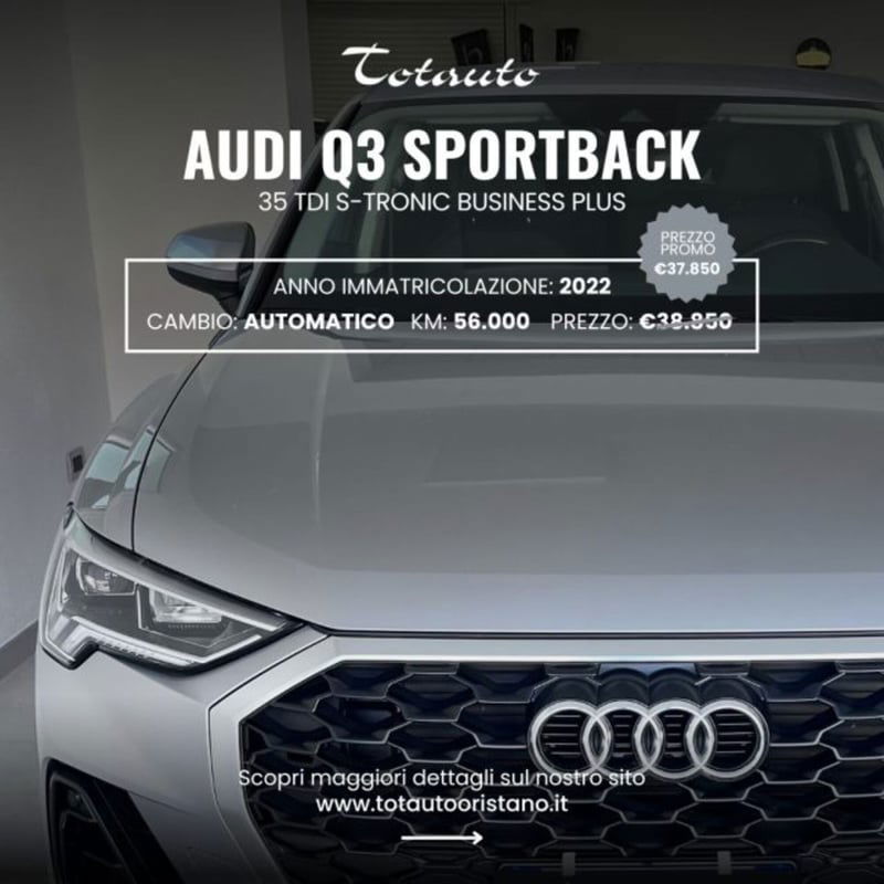 Audi Q3 Sportback 35 TDI Business Plus
