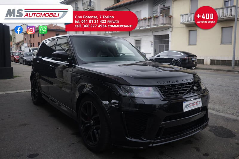 Land Rover Range Rover Sport 5.0 V8 Supercharged 575 CV SVR