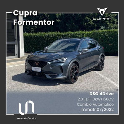 Cupra Formentor Formentor 2.0 tdi 4drive 150cv dsg usata