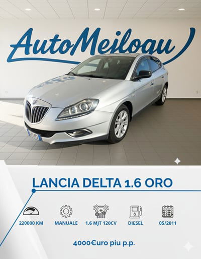 Lancia Delta 1.6 MJT DPF Gold usata