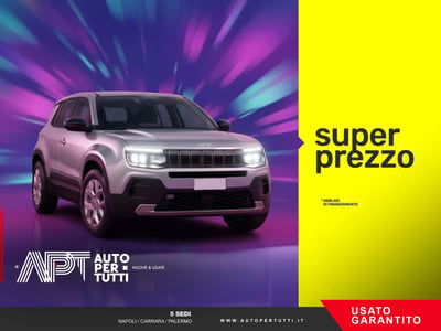 Jeep Avenger 1.2 turbo Altitude fwd 100cv usata