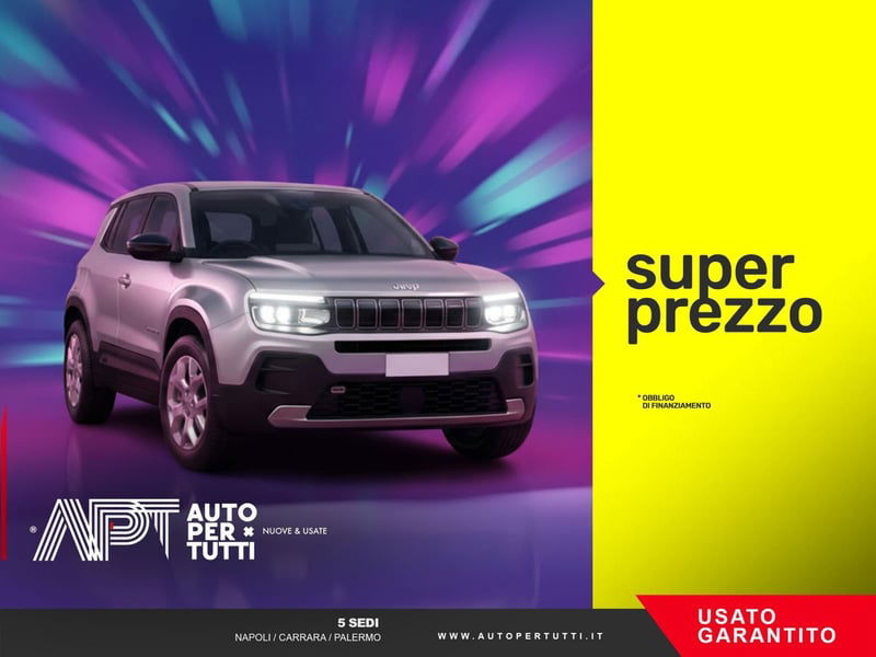 Jeep Avenger 1.2 turbo Altitude fwd 100cv