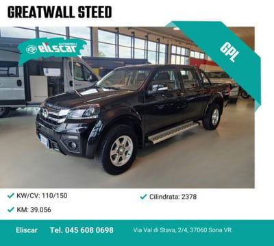 Great Wall Steed Pick-up Steed Passo Lungo DC 2.4 Premium Gpl 4wd usato
