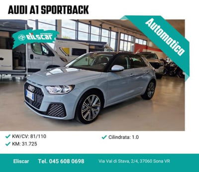 Audi A1 Sportback 30 TFSI S tronic Admired usata