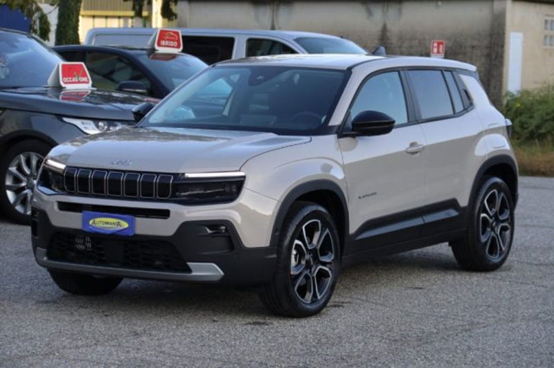 Jeep Avenger 1.2 turbo e-hybrid mhev Summit fwd 110cv edct6