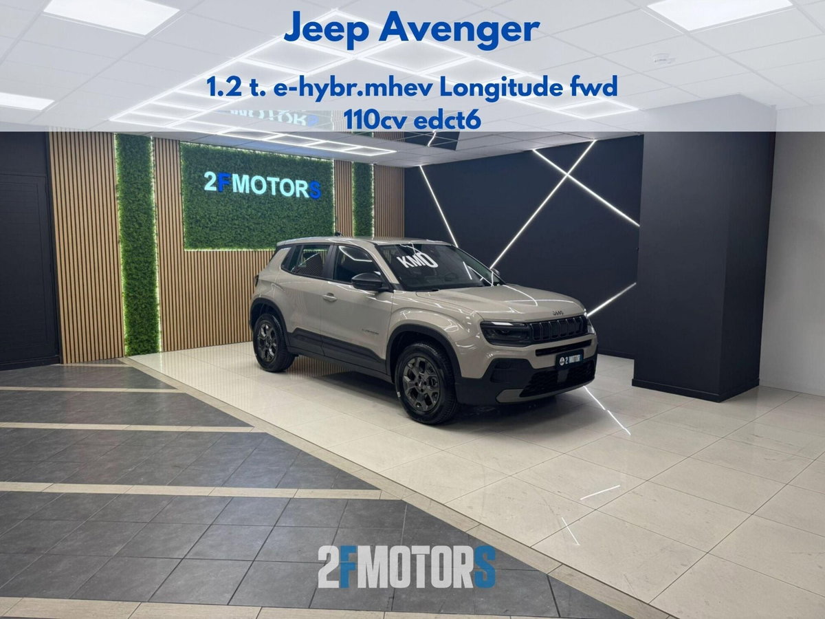 Jeep Avenger 1.2 turbo Longitude fwd 100cv