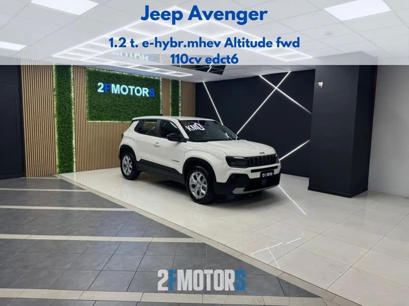 Jeep Avenger 1.2 turbo Altitude fwd 100cv