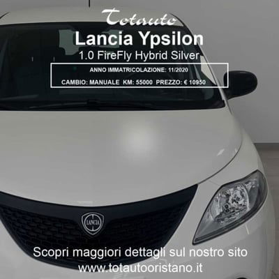 Lancia Ypsilon 1.0 FireFly 5 porte S&S Hybrid Ecochic Silver