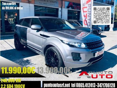 Land Rover Range Rover Evoque 2.2 Sd4 5p. Prestige usata