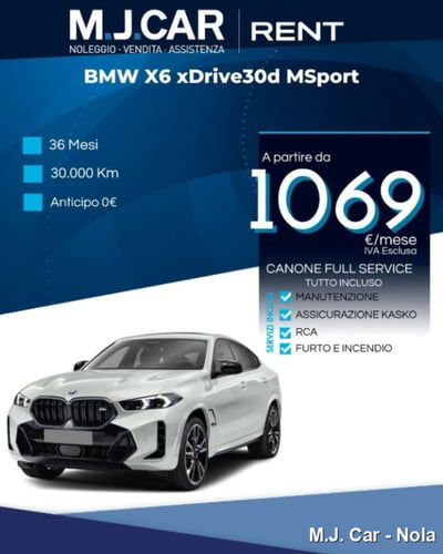 BMW X6 xDrive30d 48V Msport