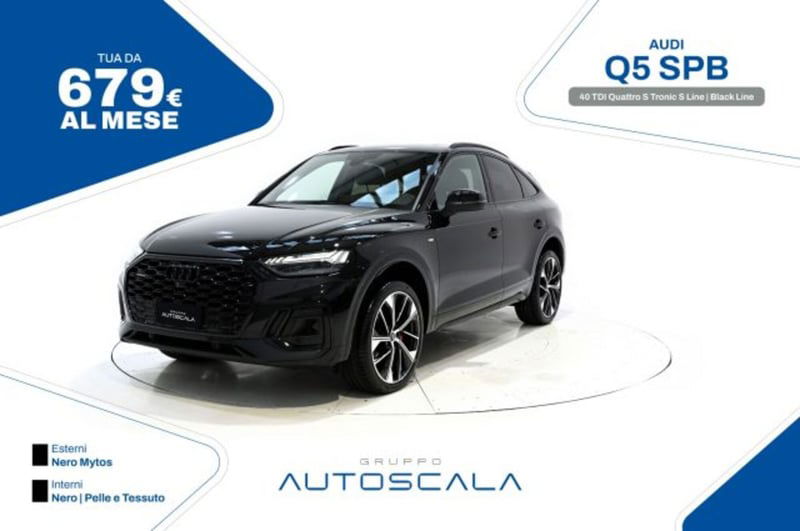 Audi Q5 Sportback 40 2.0 tdi mhev 12V S line Plus quattro s-tronic