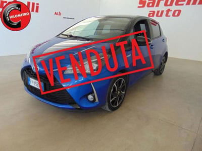 Toyota Yaris 1.5 Hybrid 5 porte Lounge Blue usata