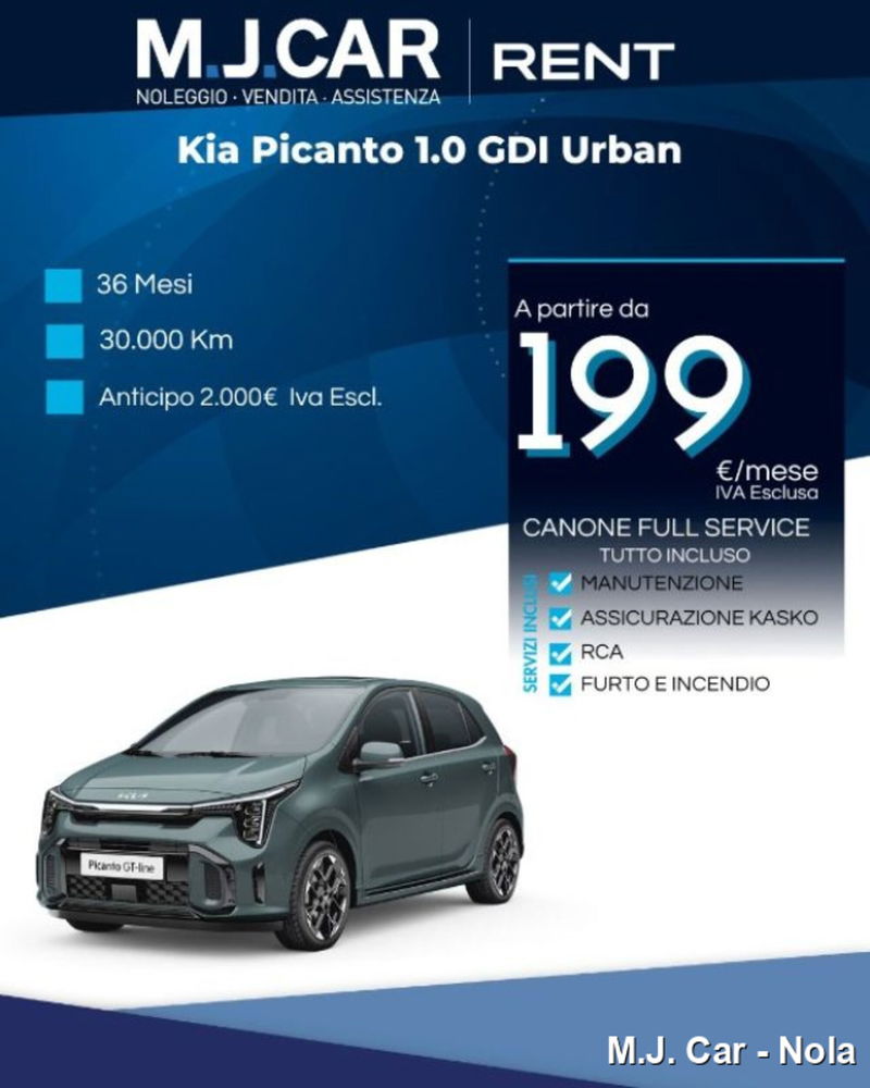 Kia Picanto 1.0 gdi Urban