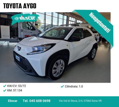 Toyota Aygo X 1.0 VVT-i 72 CV 5p. Undercover S-CVT usata