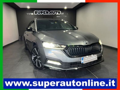Skoda Octavia Station Wagon 2.0 TDI EVO SCR 150 CV DSG 4x4 Wagon Sportline usata