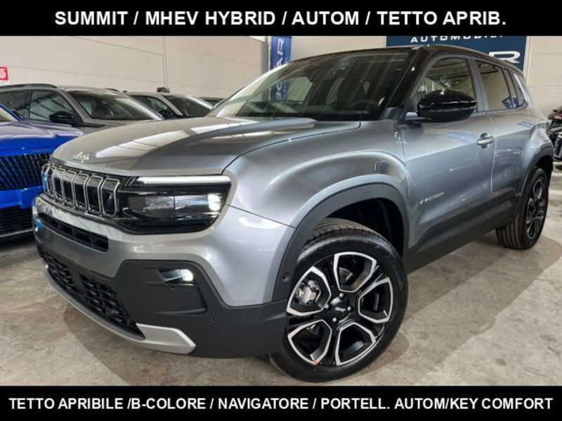 Jeep Avenger 1.2 turbo e-hybrid mhev Summit fwd 110cv edct6