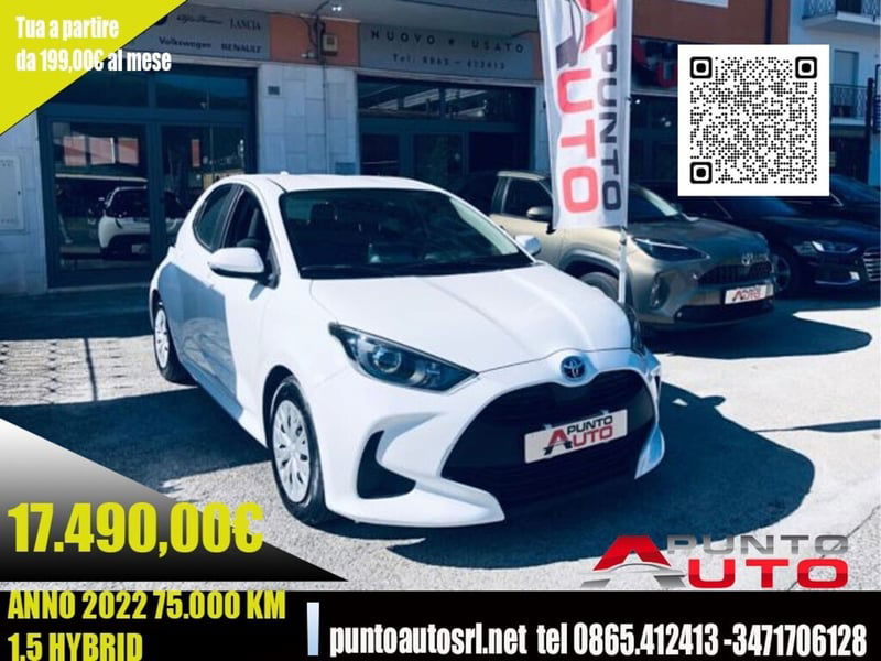 Toyota Yaris 1.5 Hybrid 5 porte Energy