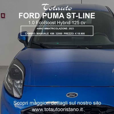Ford Puma 1.0 EcoBoost Hybrid 125 CV S&S aut. ST-Line X usata
