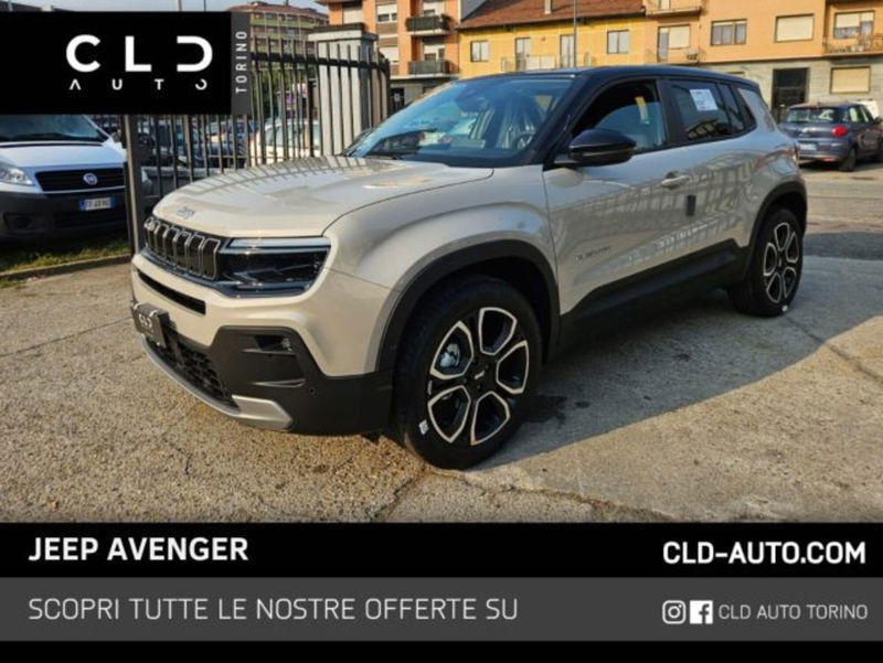 Jeep Avenger 1.2 turbo Summit fwd 100cv