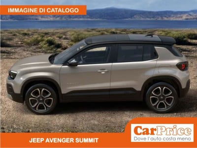 jeep avenger 1.2 turbo summit fwd 100cv
