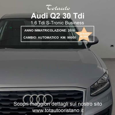Audi Q2 Q2 1.6 TDI S tronic Business usata