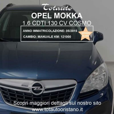 Opel Mokka 1.7 CDTI Ecotec 130CV 4x2 Start&Stop Cosmo usata