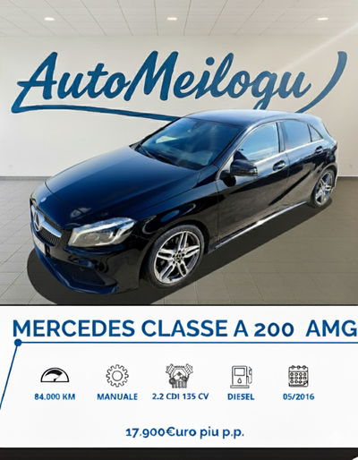 Mercedes-Benz Classe A 200 d Premium usata