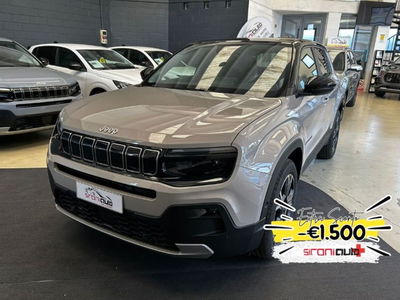 Jeep Avenger 1.2 turbo Summit fwd 100cv nuova