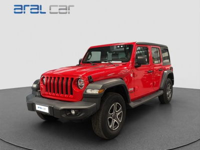 Jeep Wrangler Unlimited 2.2 Mjt II Sahara usata