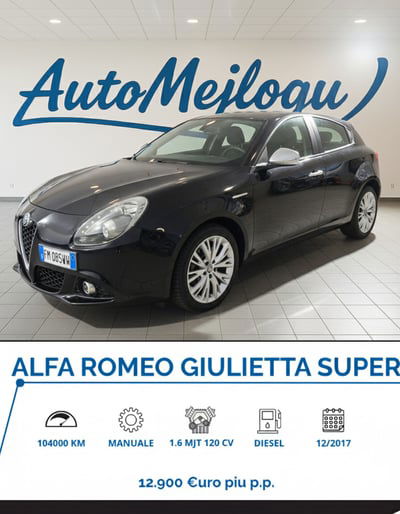 Alfa Romeo Giulietta 1.6 JTDm Ti 120cv usata