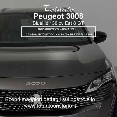 Peugeot 3008 BlueHDi 130 S&S EAT8 GT Pack usata