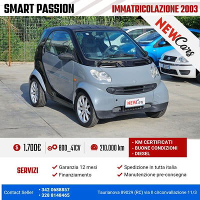smart city 800 smart city-coupé passion cdi usata