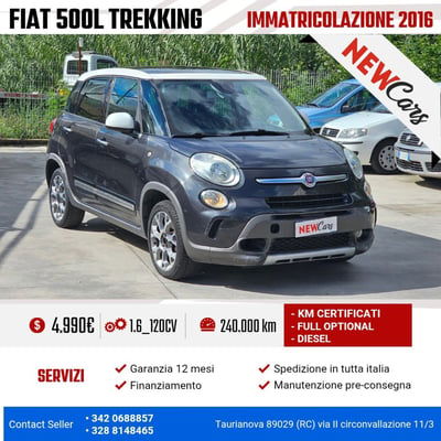 Fiat 500L 1.6 Multijet 120 CV Trekking usata