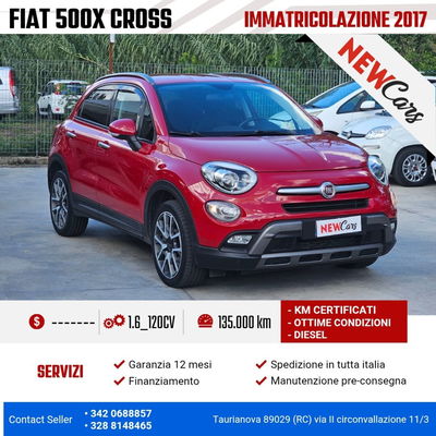Fiat 500X 1.6 MultiJet 120 CV Cross usata