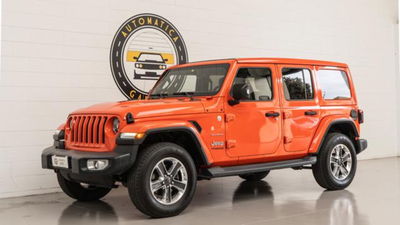 Jeep Wrangler Unlimited 2.2 Mjt II Sahara usata