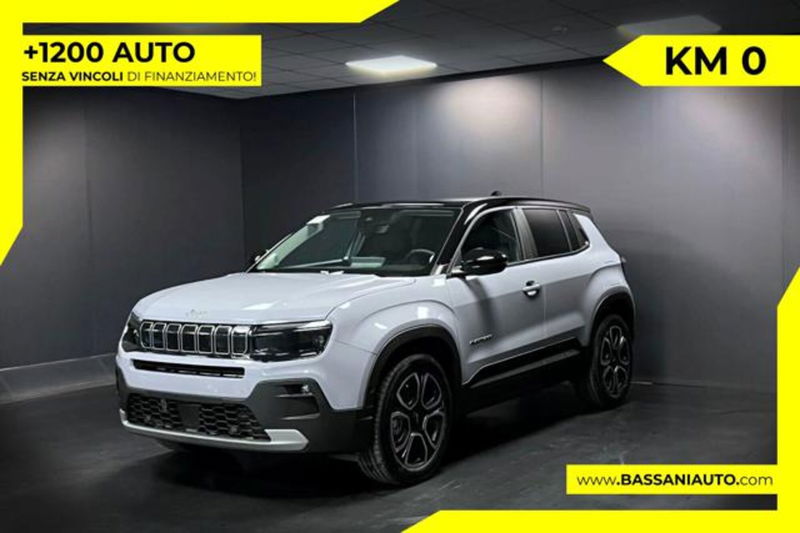 Jeep Avenger 1.2 turbo Summit fwd 100cv