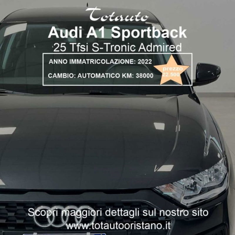 Audi A1 Sportback 25 TFSI Admired
