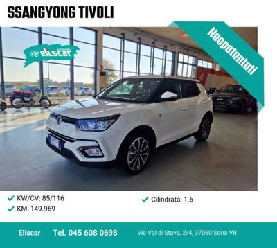Ssangyong Tivoli 1.6d 2WD I lov It usata