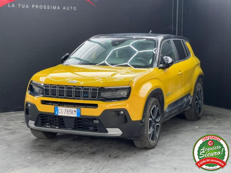 Jeep Avenger full-electric Summit fwd 156cv auto