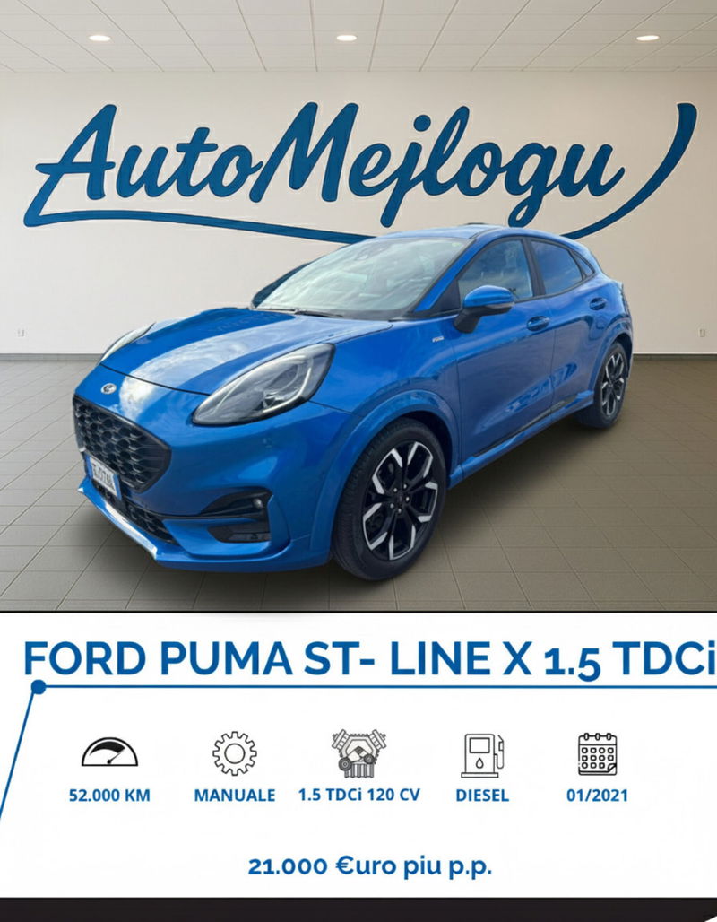 Ford Puma 1.5 EcoBlue 120 CV S&S ST-Line X Design