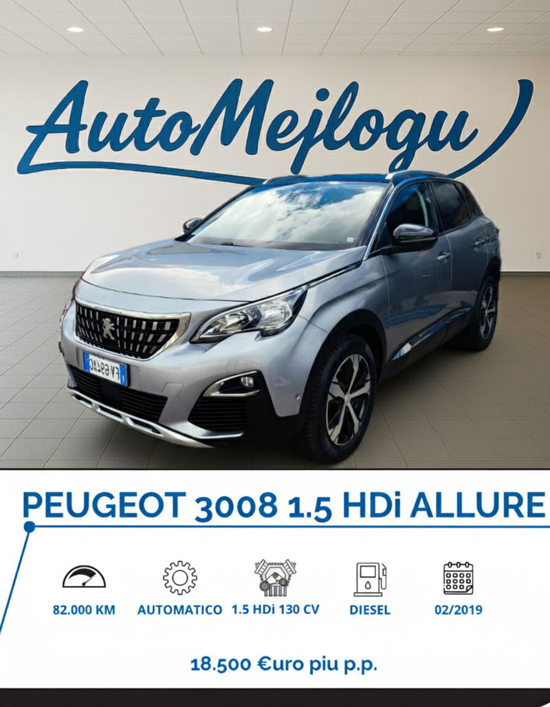 Peugeot 3008 BlueHDi 130 S&S EAT8 Allure Pack