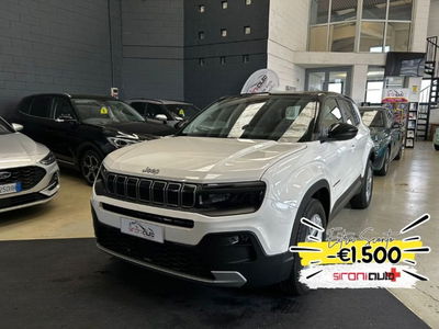 Jeep Avenger 1.2 turbo Altitude fwd 100cv nuova