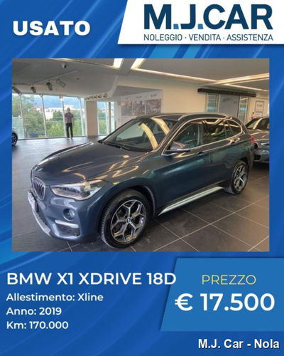 BMW X1 xDrive18d xLine Plus usata