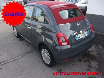 Fiat 500C Cabrio 1.2 Dualogic Pop usata