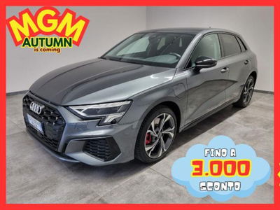 Audi A3 Sportback 45 TFSI e S tronic S line edition usata